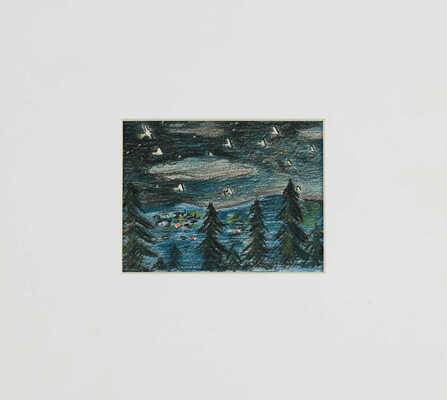 Смирнов Борис Александрович. Лот из двух иллюстраций к журналу «Чиж» № 8